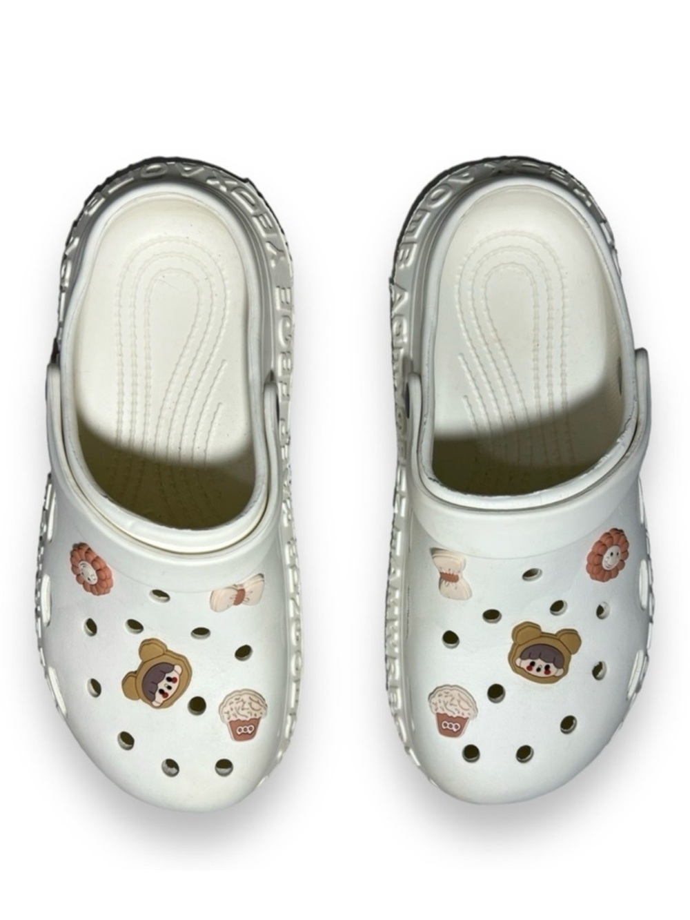Women's EVA Foam Clogs White Size 40/US 9